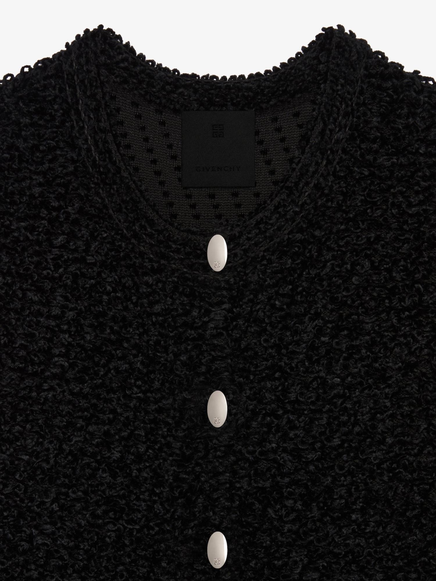 Cardigan in chenille Product Image