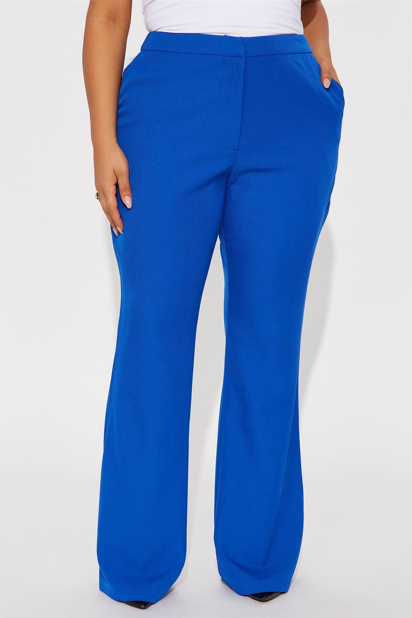 Breaking Even Flare Trouser - Royal Product Image