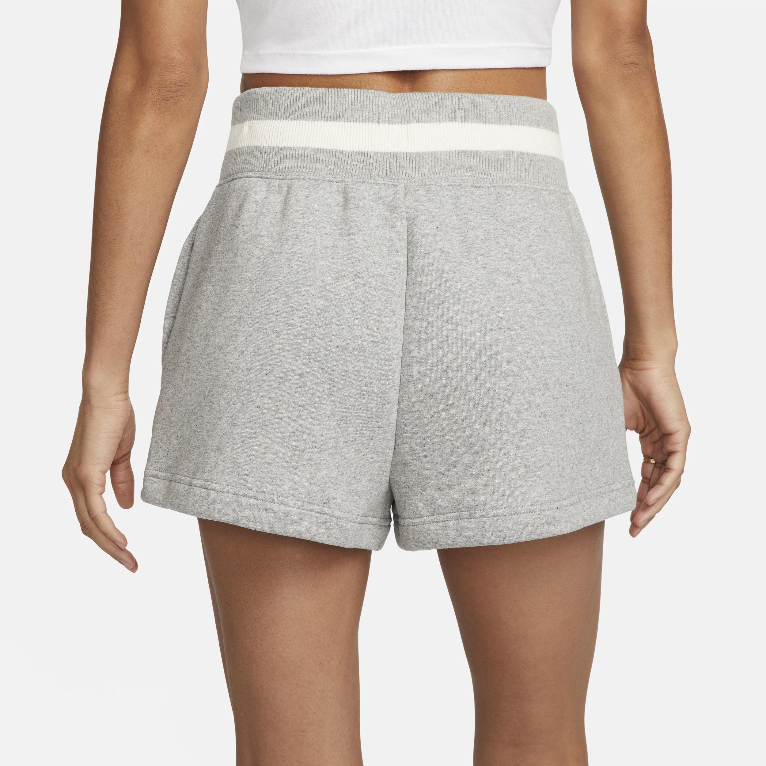 Nike Sportswear Phoenix Fleece Heritage Women's High-Waisted Shorts Product Image