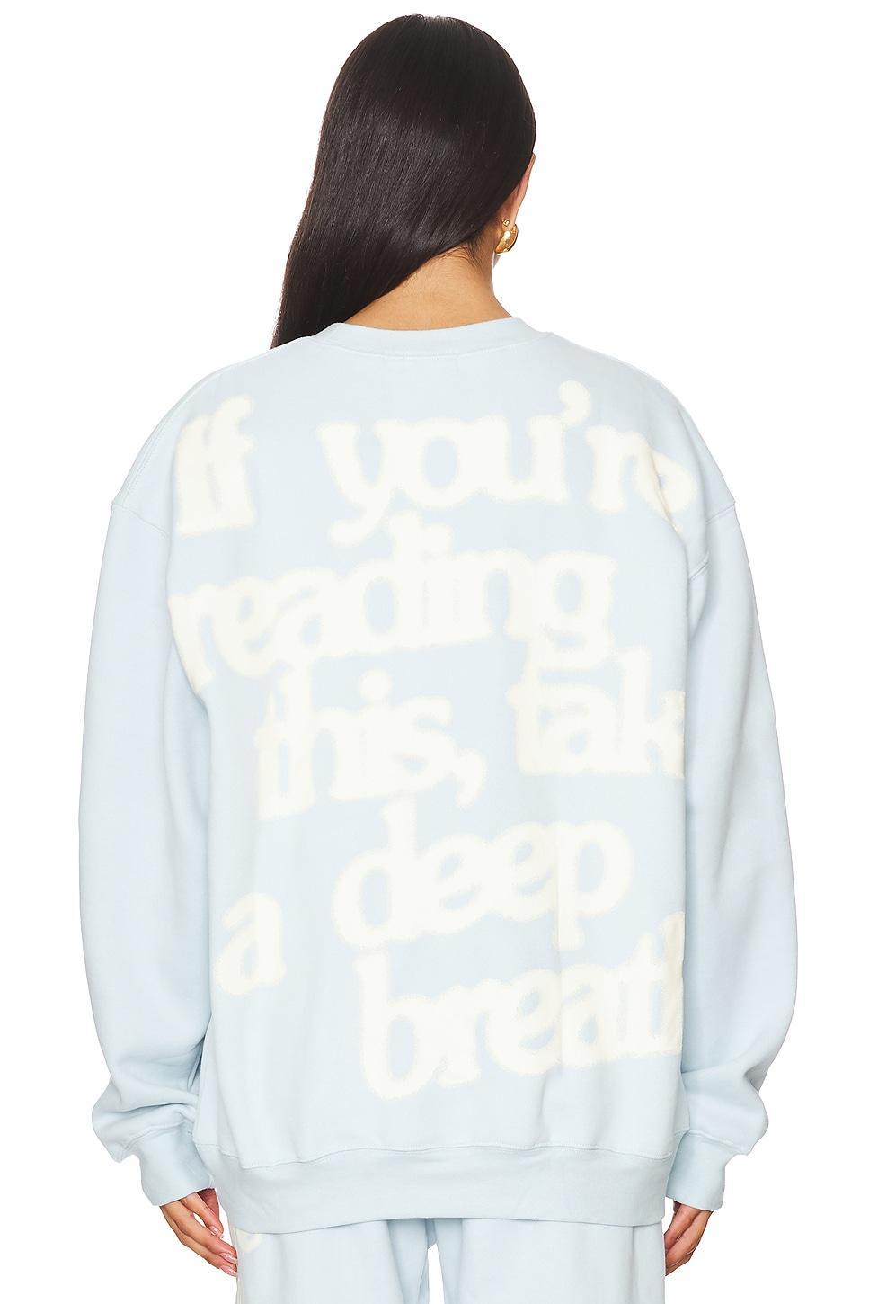 Take A Deep Breath Crewneck The Mayfair Group Product Image