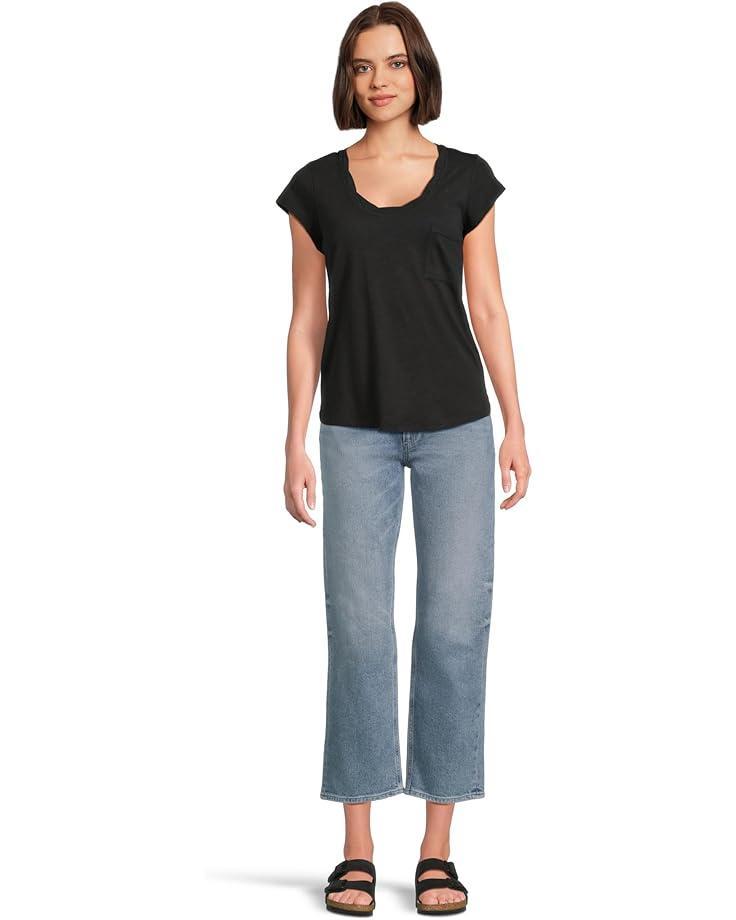 Leenah Ankle Raw Hem in Moonchild Product Image