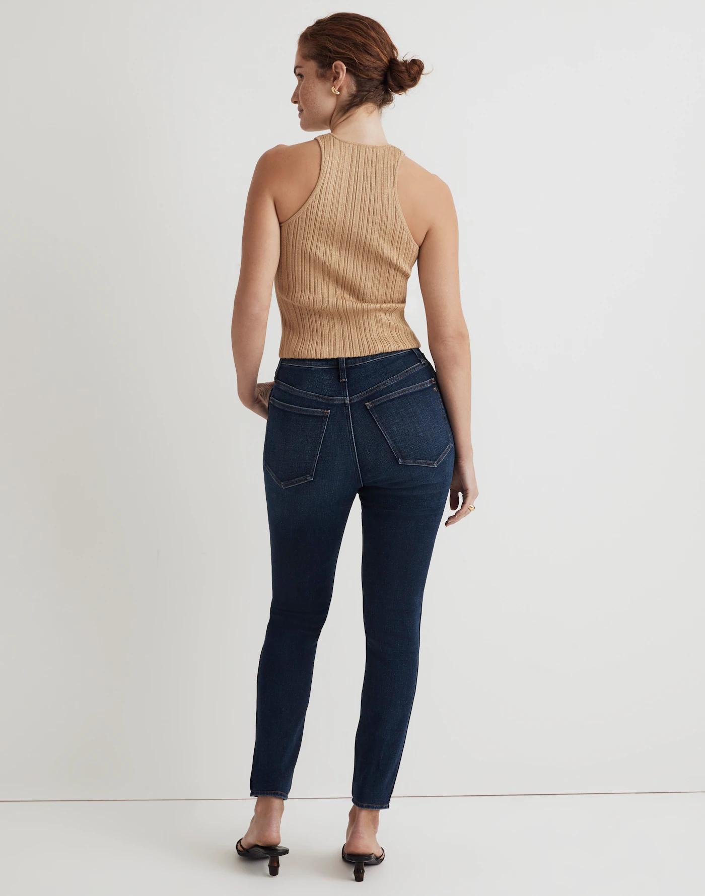 Curvy 10" High-Rise Skinny Jeans Product Image