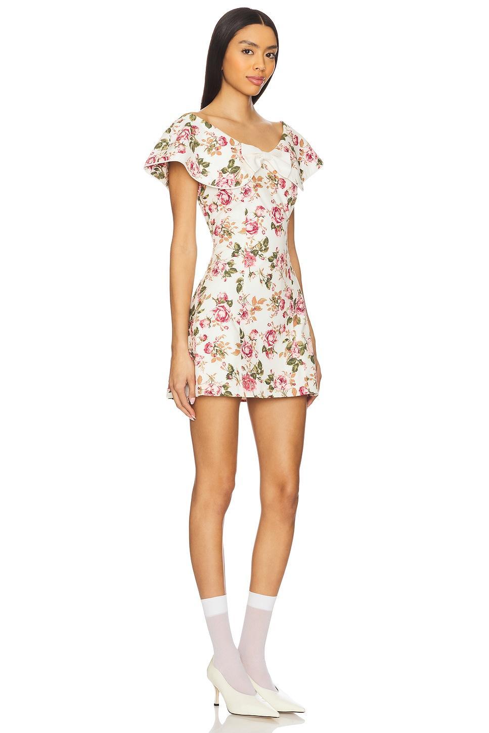 Gretchen Wide Neck Mini Dress Tanner Fletcher Product Image