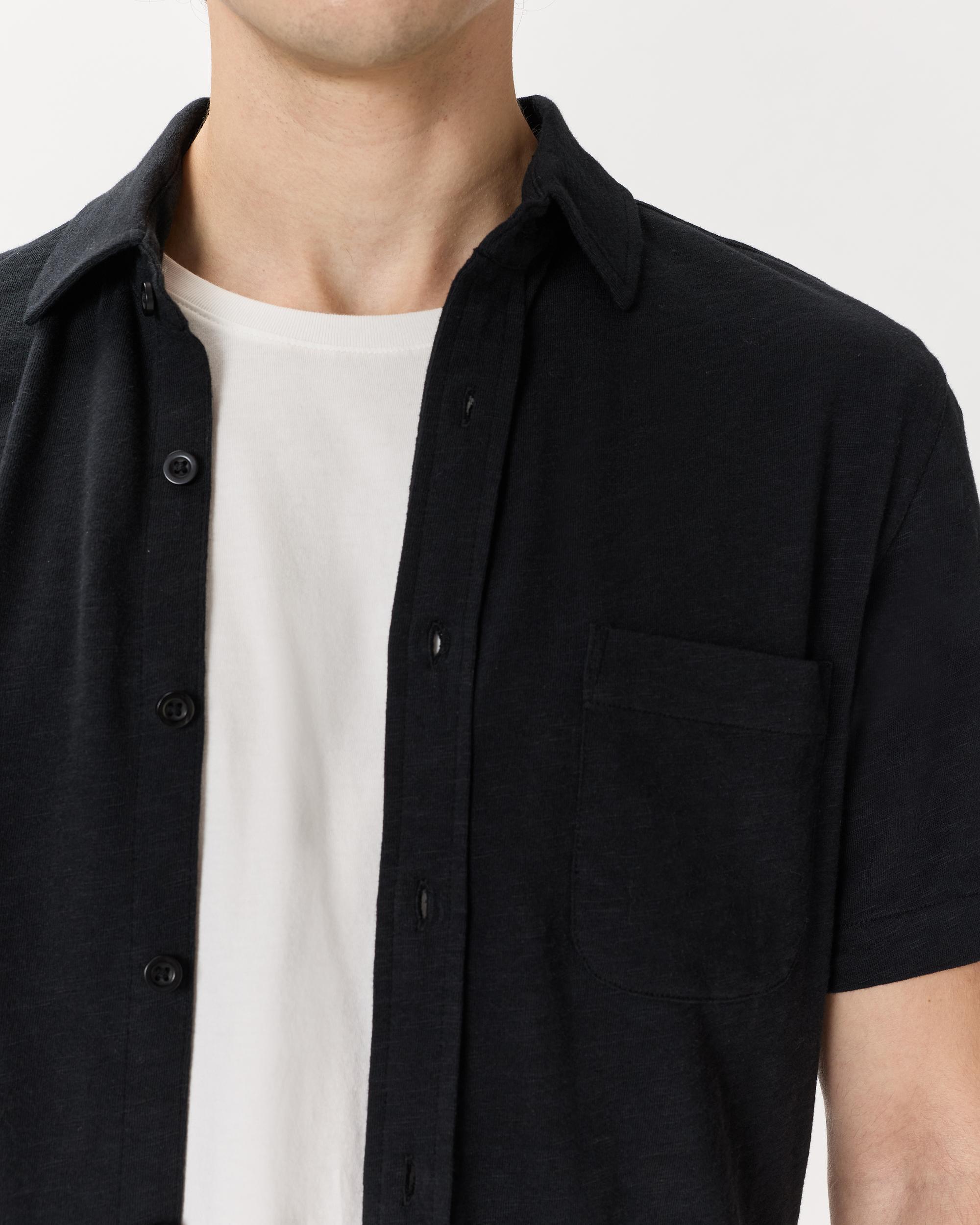 Quince | Men's Slub Short Sleeve Button Up Shirt Organic Cotton Product Image