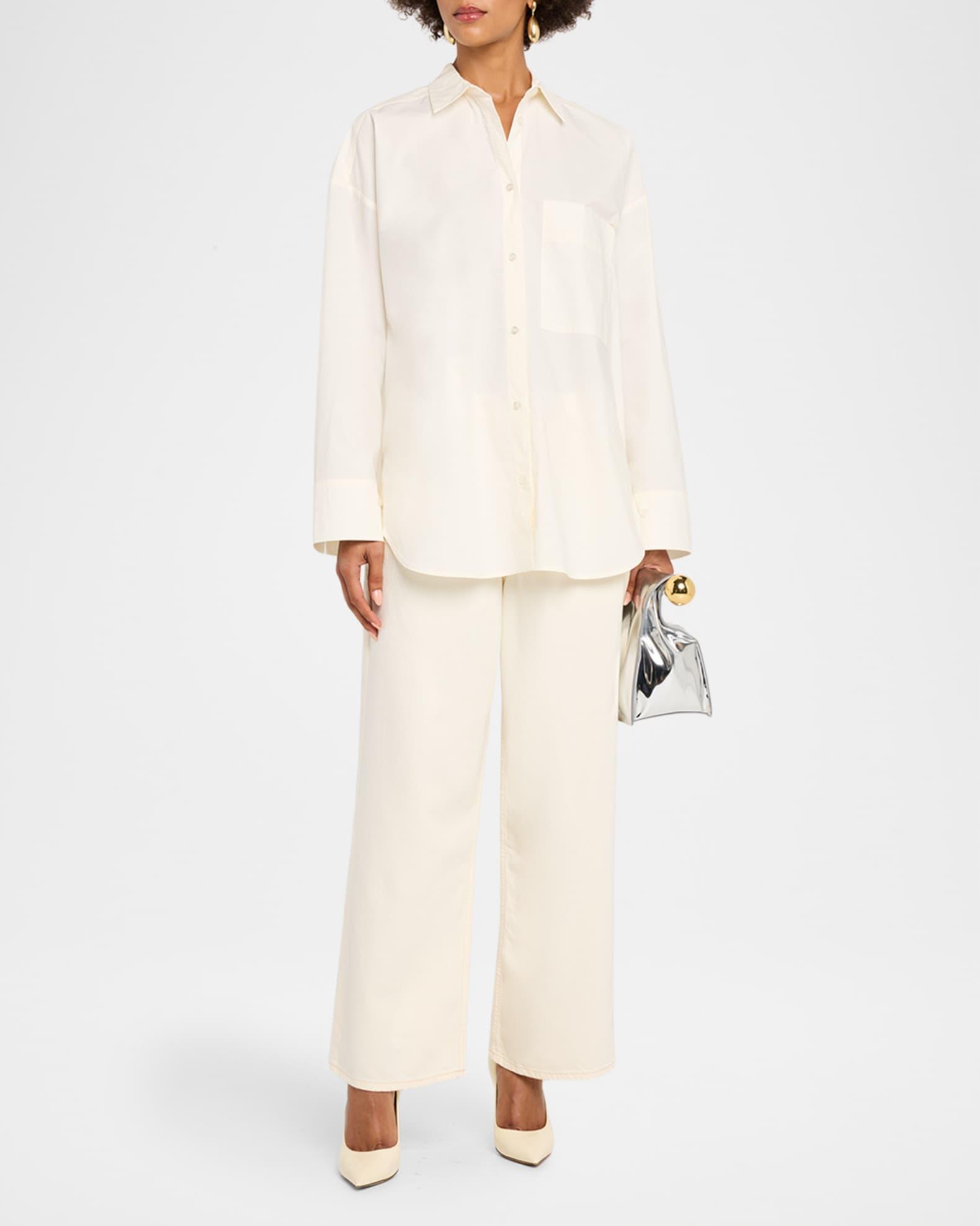 Derris Oversized Organic Cotton Shirt Product Image