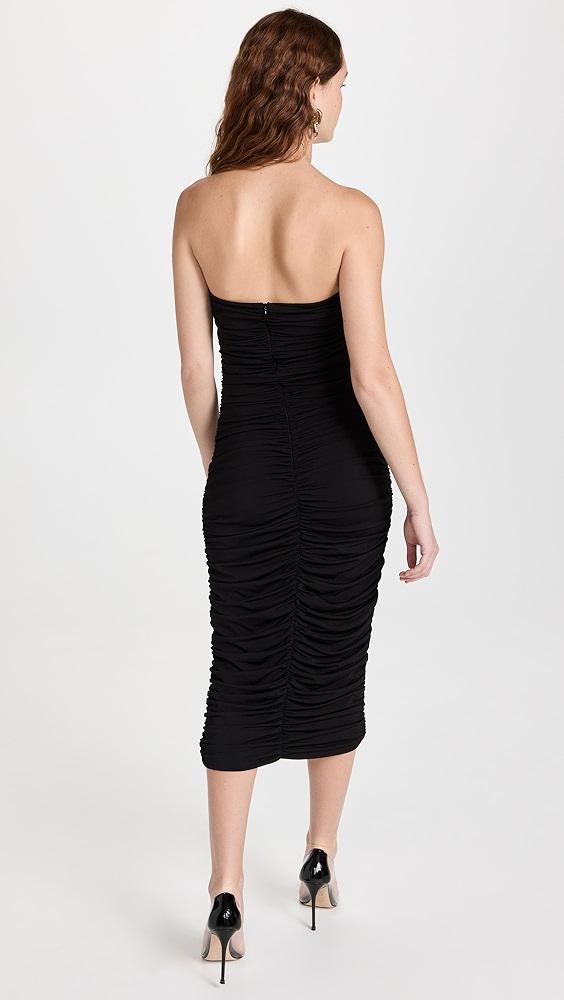 Pixie Market Dominique Bustier Ruched Dress | Shopbop Product Image