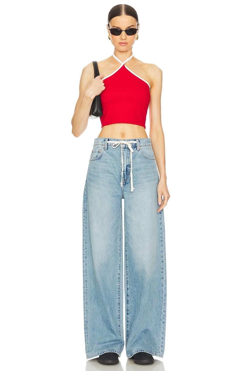 Sirena Contrast Halter Top superdown Product Image