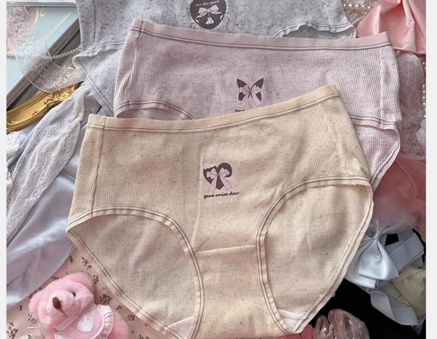 Bow Print Panties Product Image