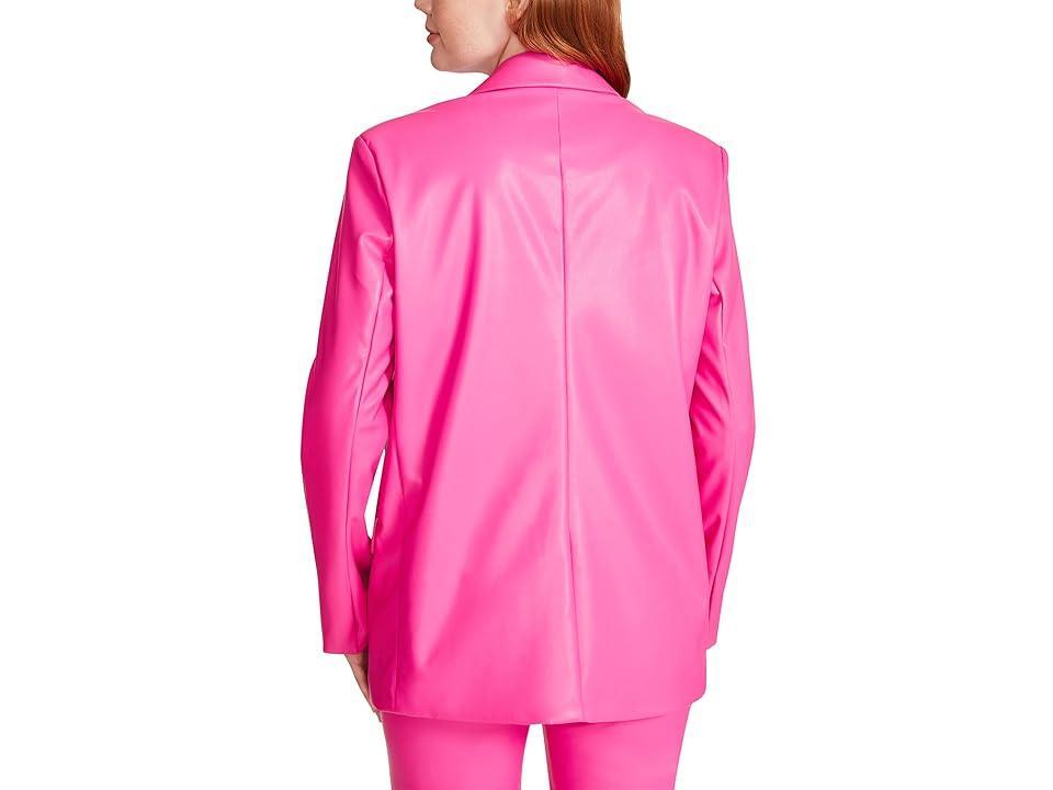 Steve Madden Audrey Leather Jacket Glo) Women's Clothing Product Image