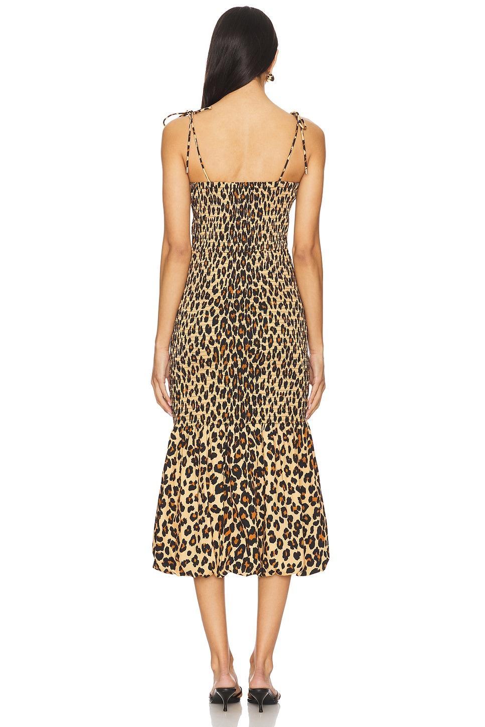 Canto Smocked Poplin Dress SIMONMILLER Product Image