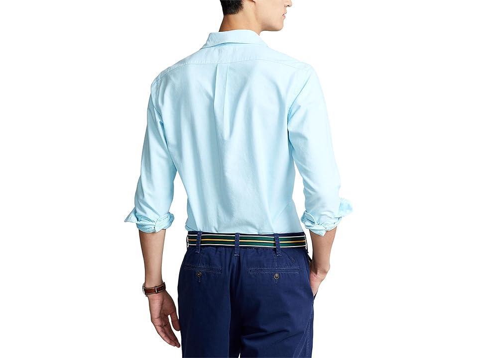 Polo Ralph Lauren Classic Fit Long Sleeve Cotton Oxford Button Down Shirt Product Image