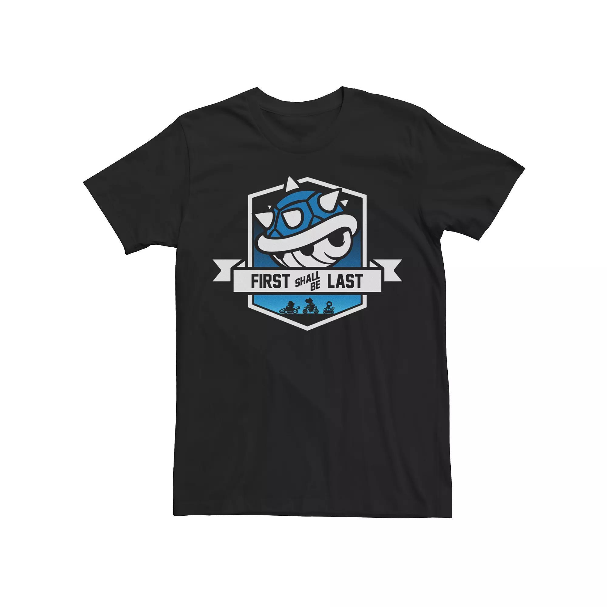Men's Mario Kart 8 Death From Above Tee, Size: XXL, Black Product Image