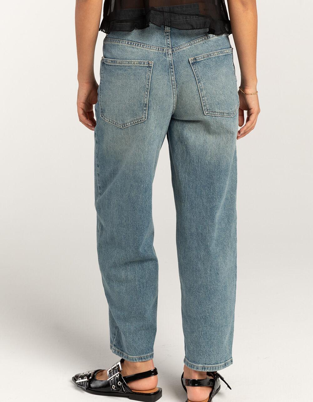 RSQ Womens Barrel Leg Jeans - MEDIUM WASH Product Image