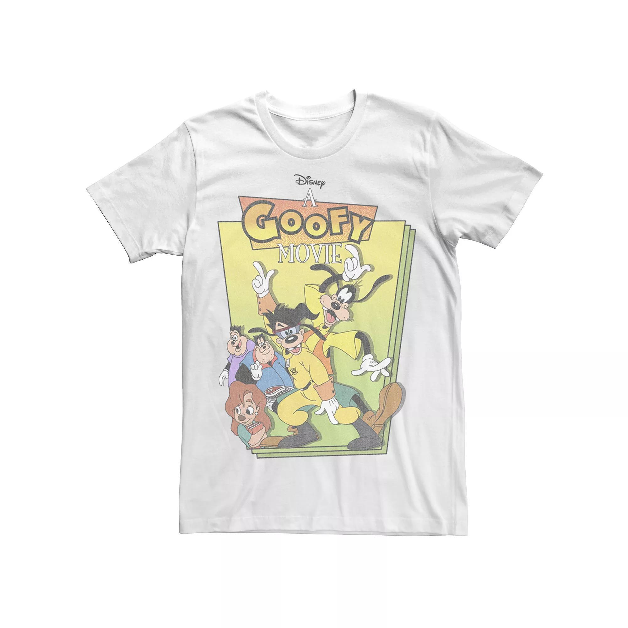 Big & Tall Disney A Goofy Movie Group Shot Cover Tee, Mens Product Image