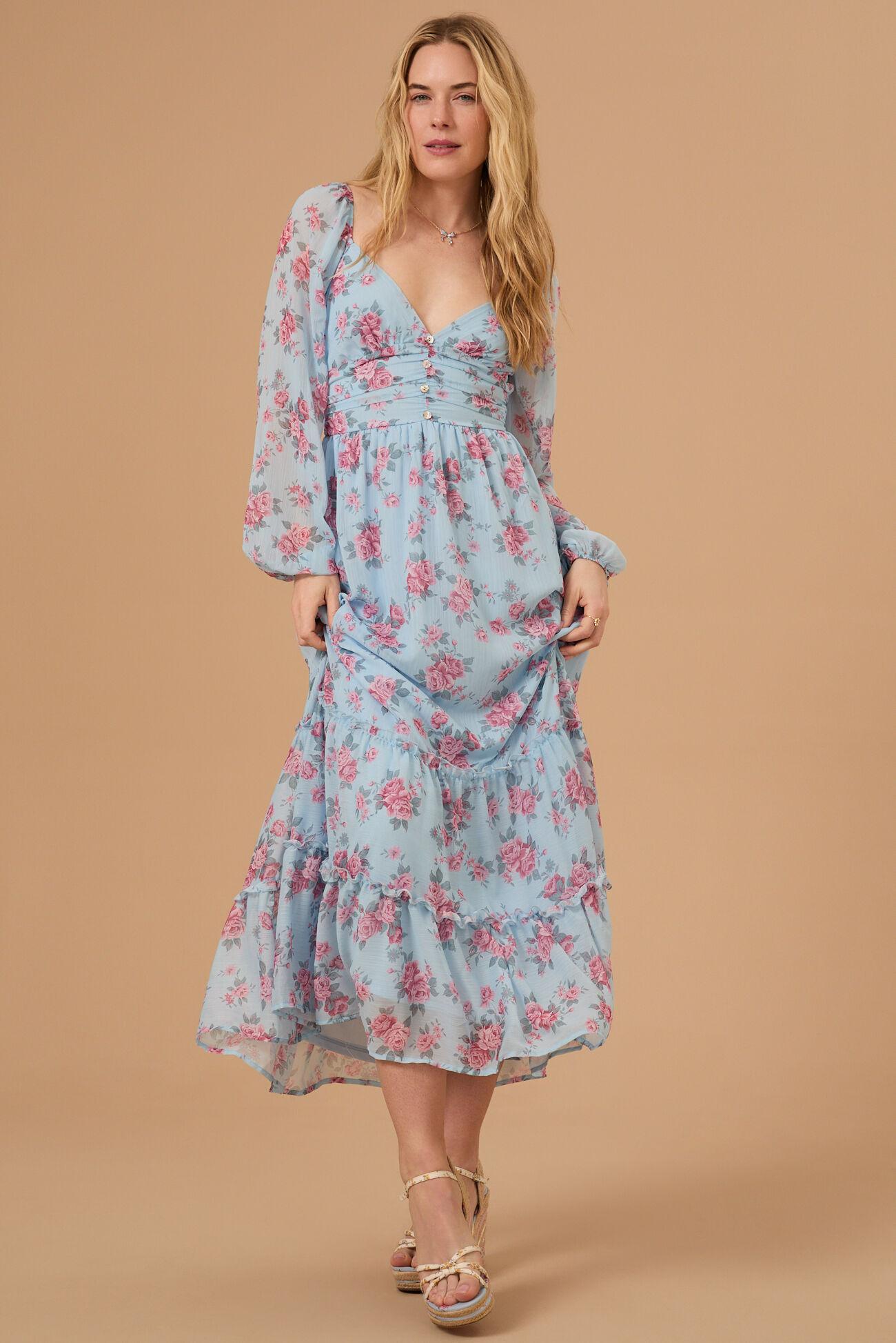 Miller Floral Maxi Dress Product Image
