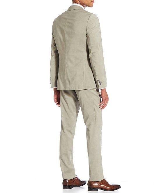 Hugo Boss Slim Fit Flat Front Melange 2-Piece Suit Product Image