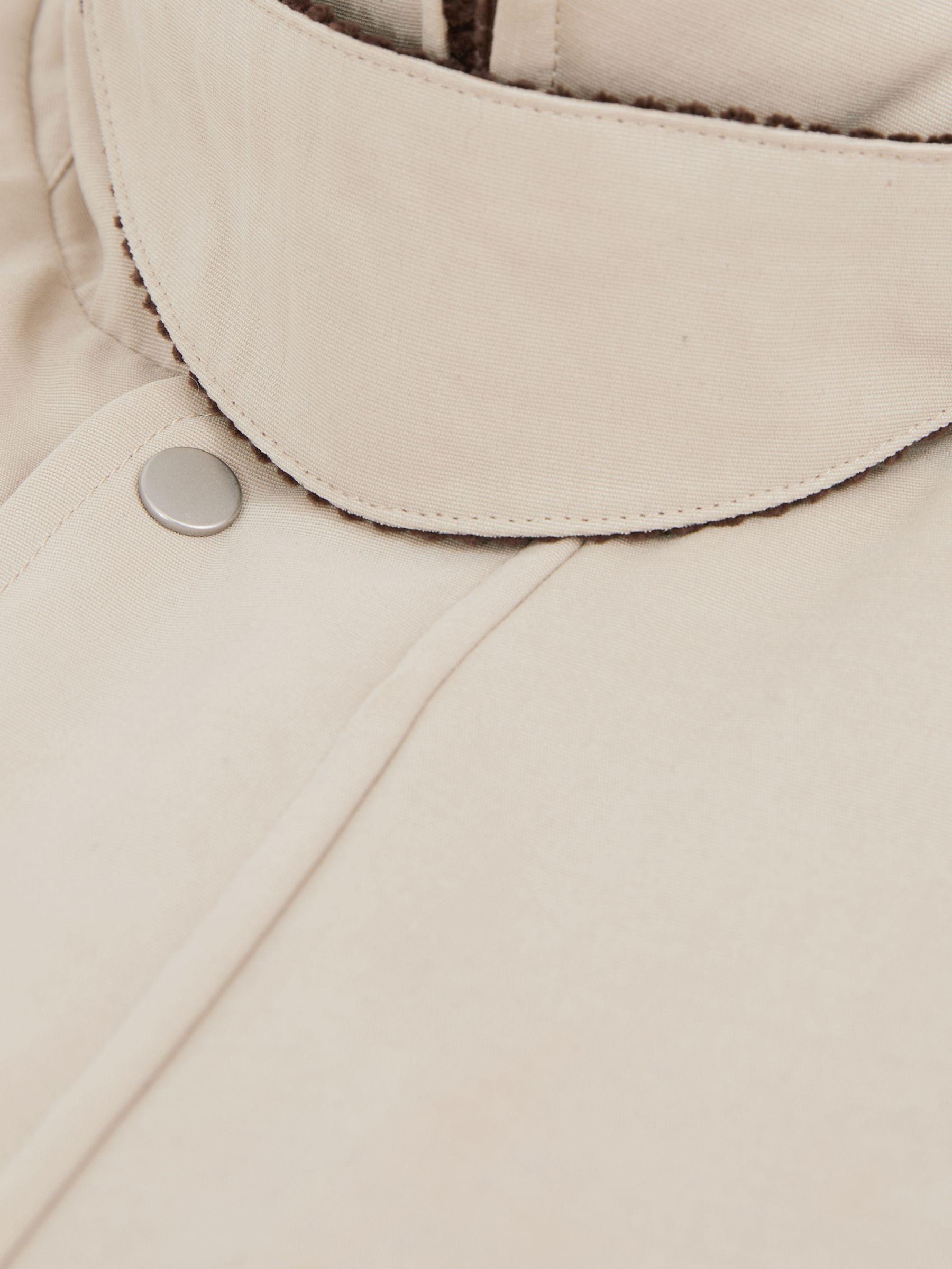 Corduroy Collar Field Jacket in Sand Product Image