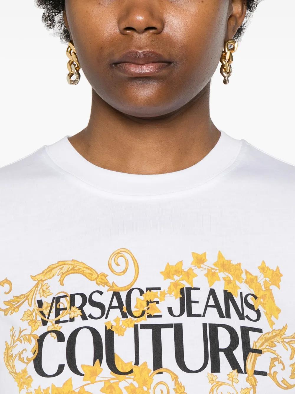 logo-print cotton T-shirt Product Image
