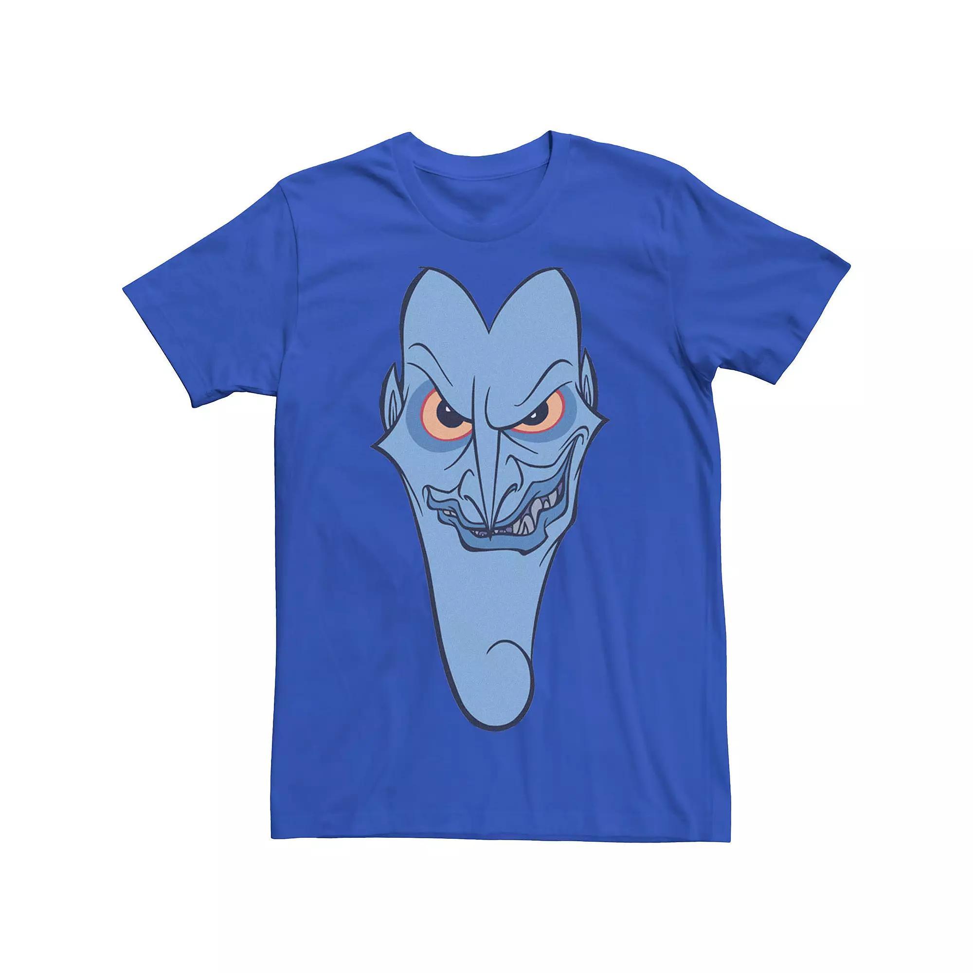 Disney's Hercules Hades Big Face Men's Tee, Size: Large, Royal Product Image