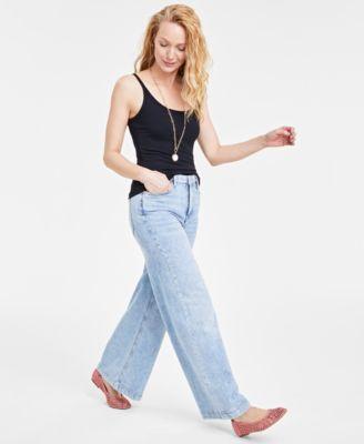 On 34th Womens Ribbed Scoop-Neck Tank Top, Created for Macys Product Image