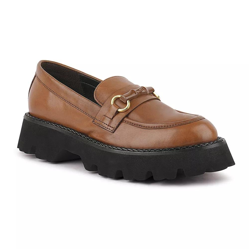 Rag & Co Cheviot Women's Chunky Leather Loafers, Size: 10 Product Image