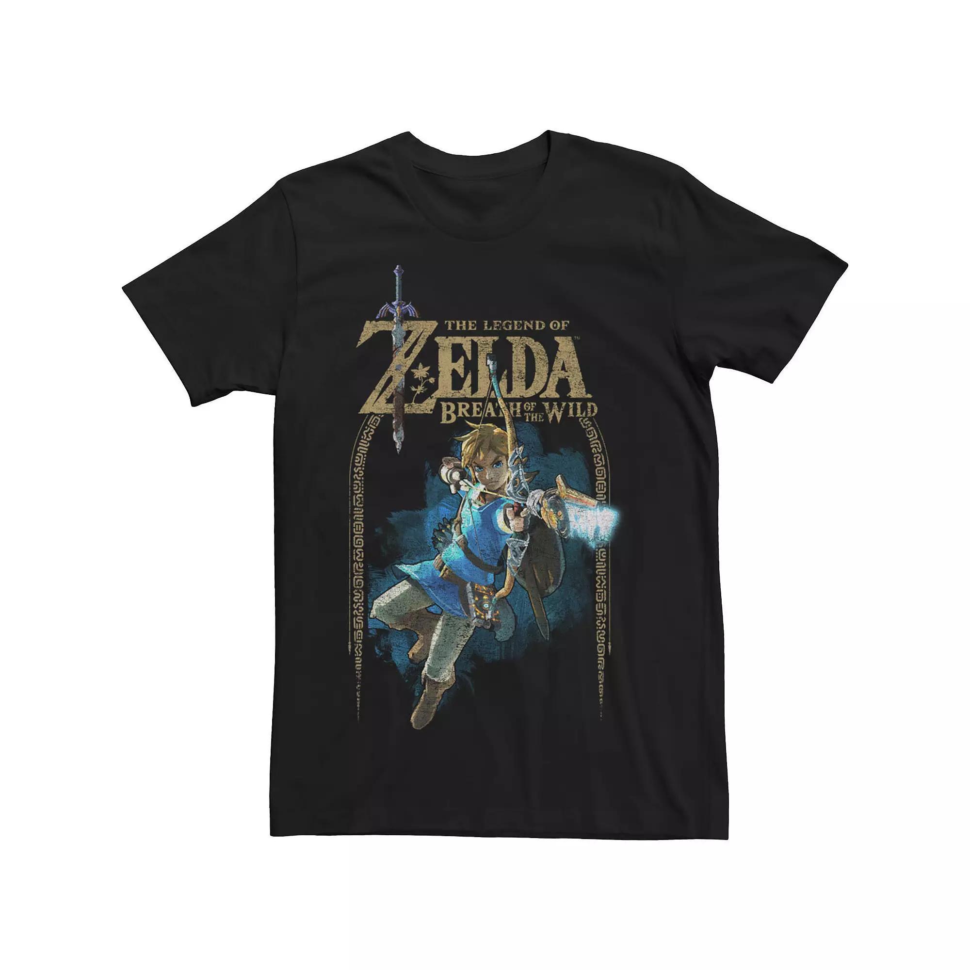 Big & Tall Nintendo Wild Arch Gaming Tee, Men's, Size: 3XL, Black Product Image