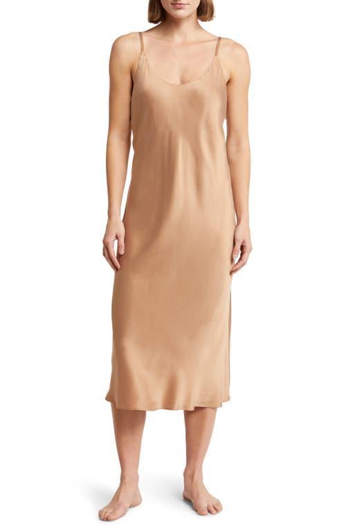Womens Washable Silk Slip Dress Product Image