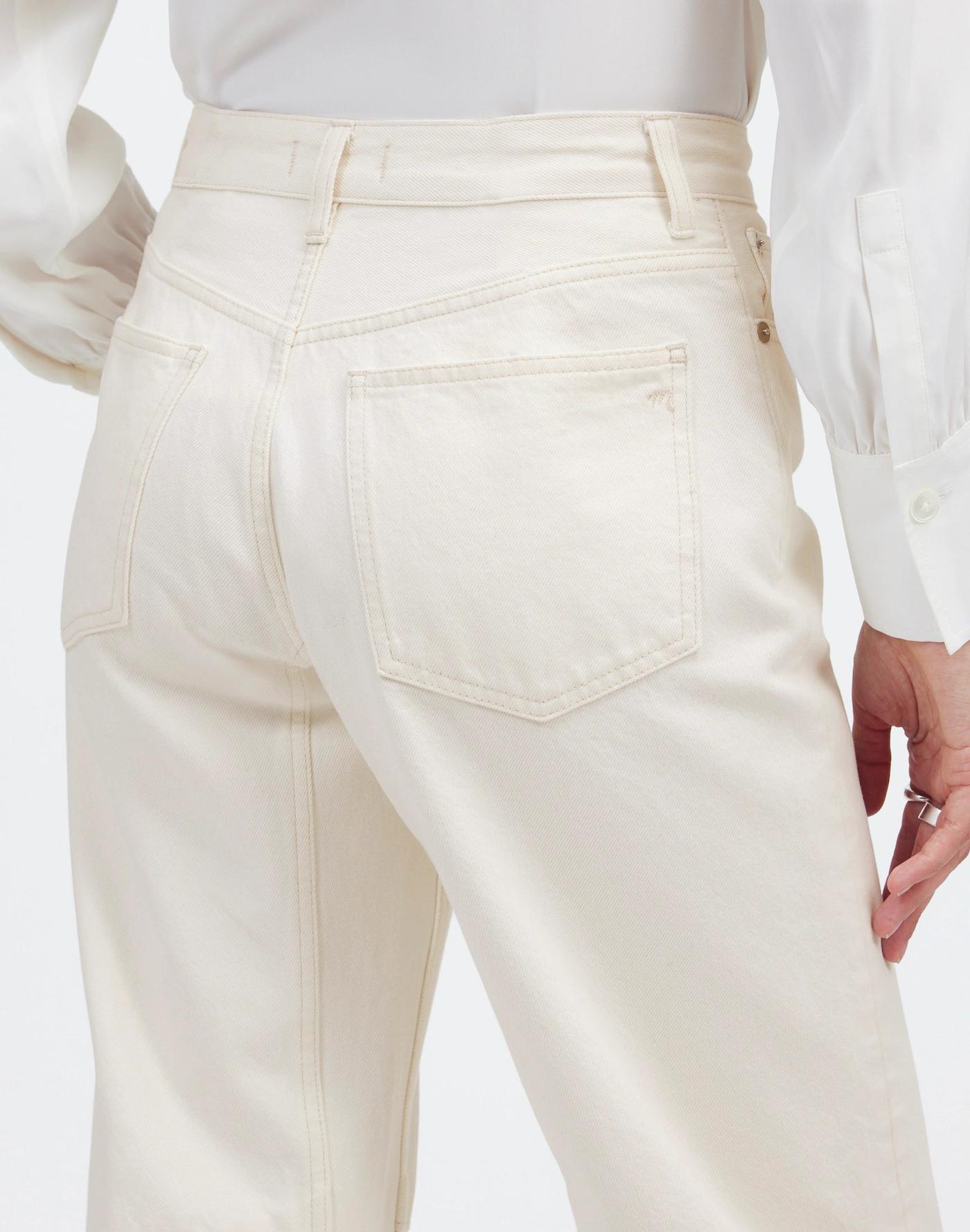 The Petite Darted Barrel-Leg Jean Product Image