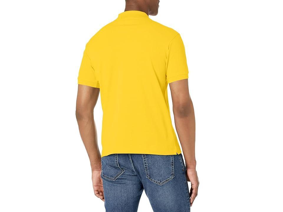 Lacoste L1212 Classic Short Sleeve Pique Polo Shirt (Daffodil ) Men's Short Sleeve Knit Product Image