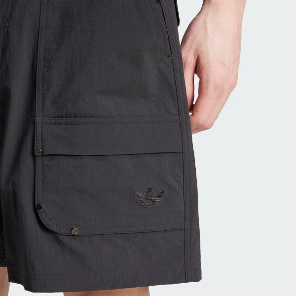 adidas Premium Essentials Utility Cargo Shorts Black S Mens Product Image