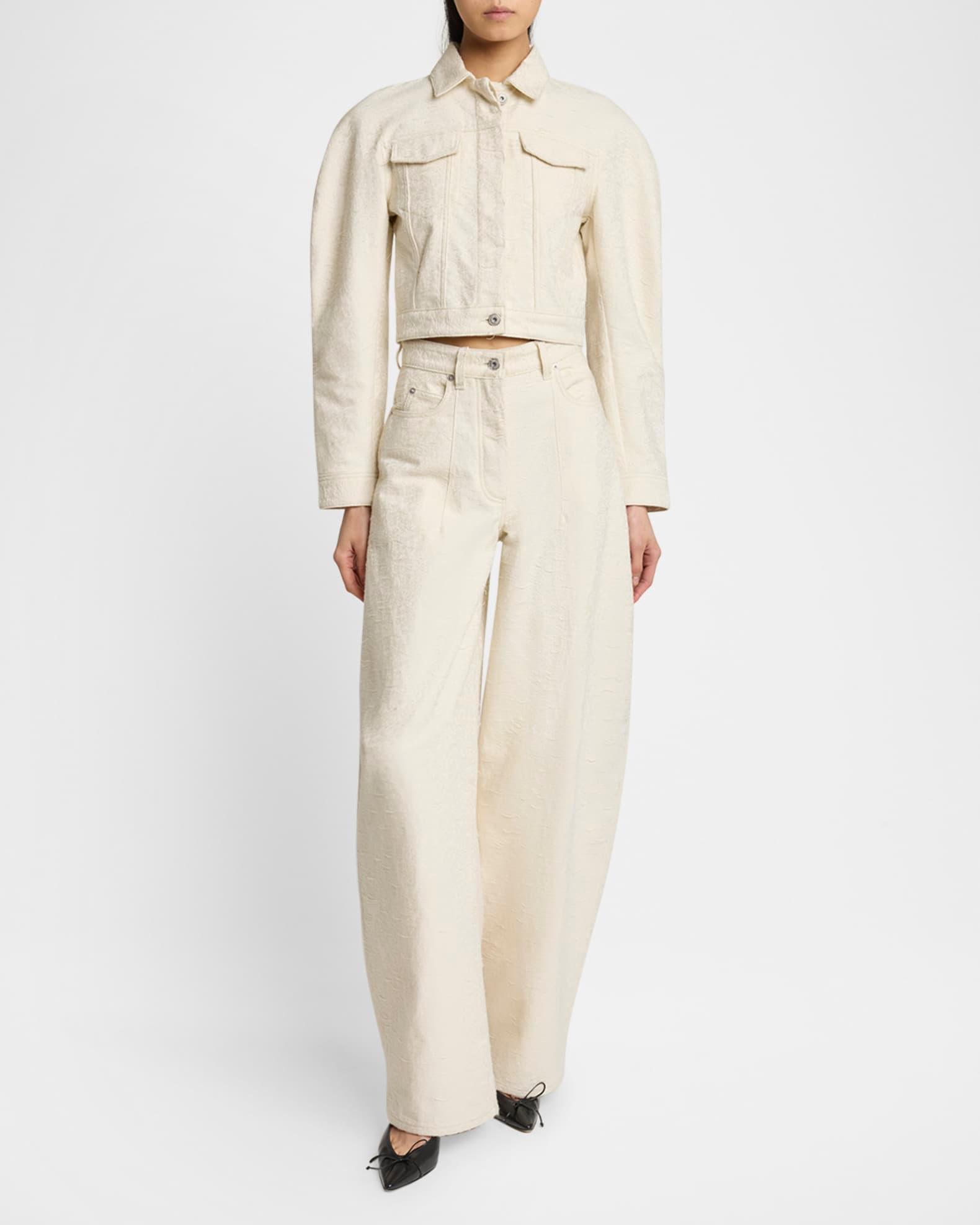 The Oval Denim Coat Product Image
