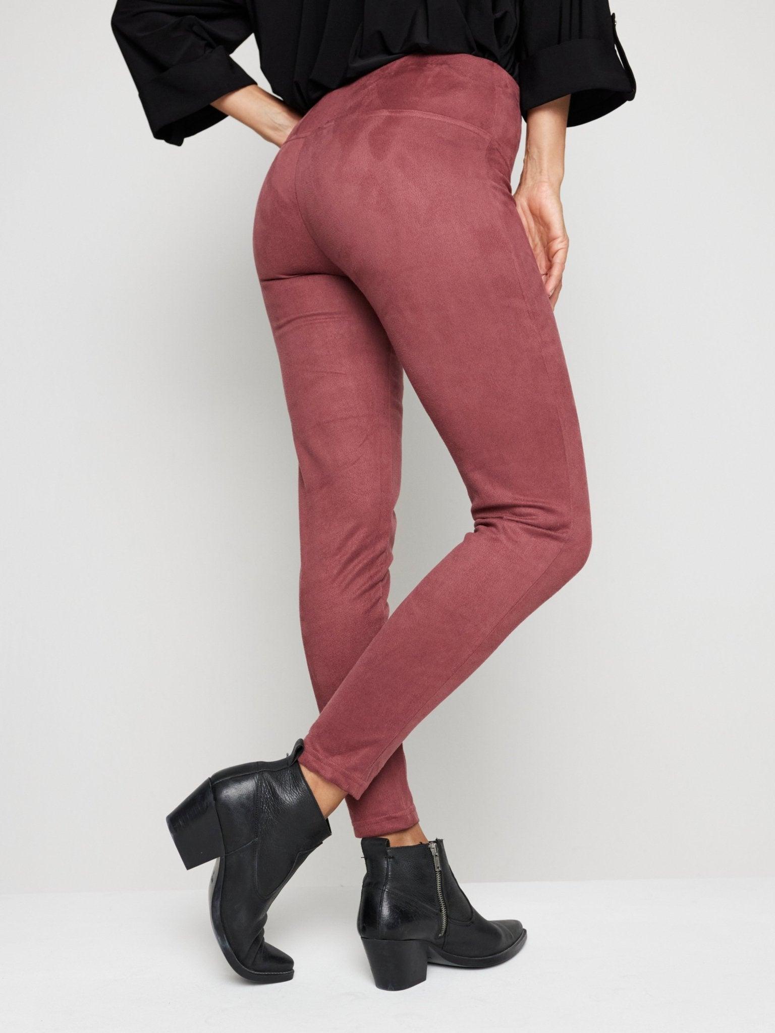 Roz & Ali Tummy Control Faux Suede Product Image