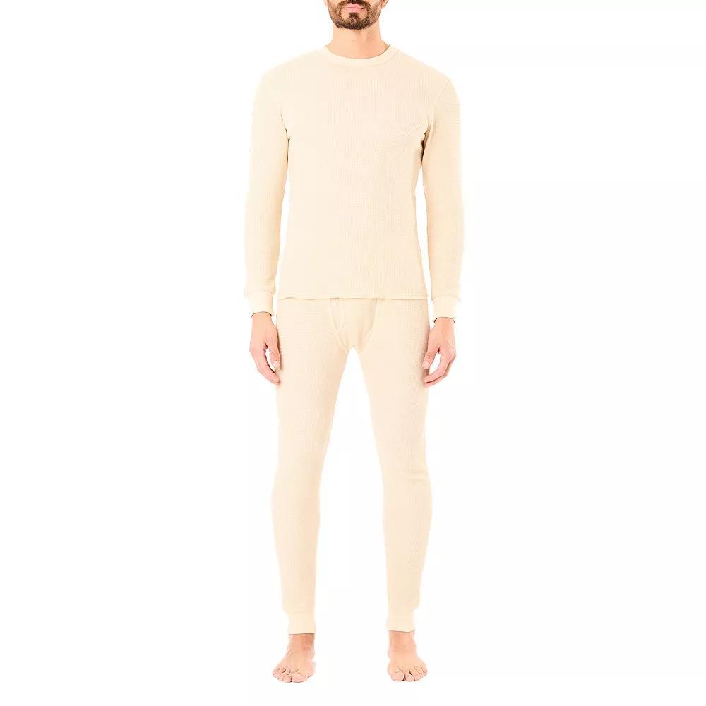 Men's Smith's Workwear 2-piece Thermal Set, Size: Large, White Product Image