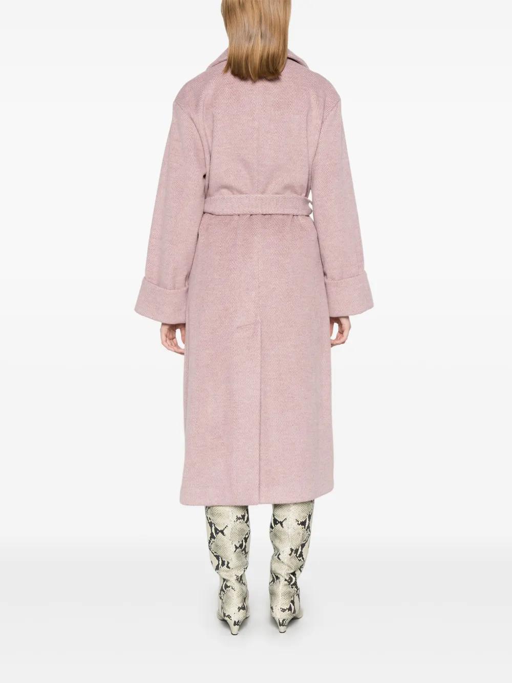 belted coat  Product Image