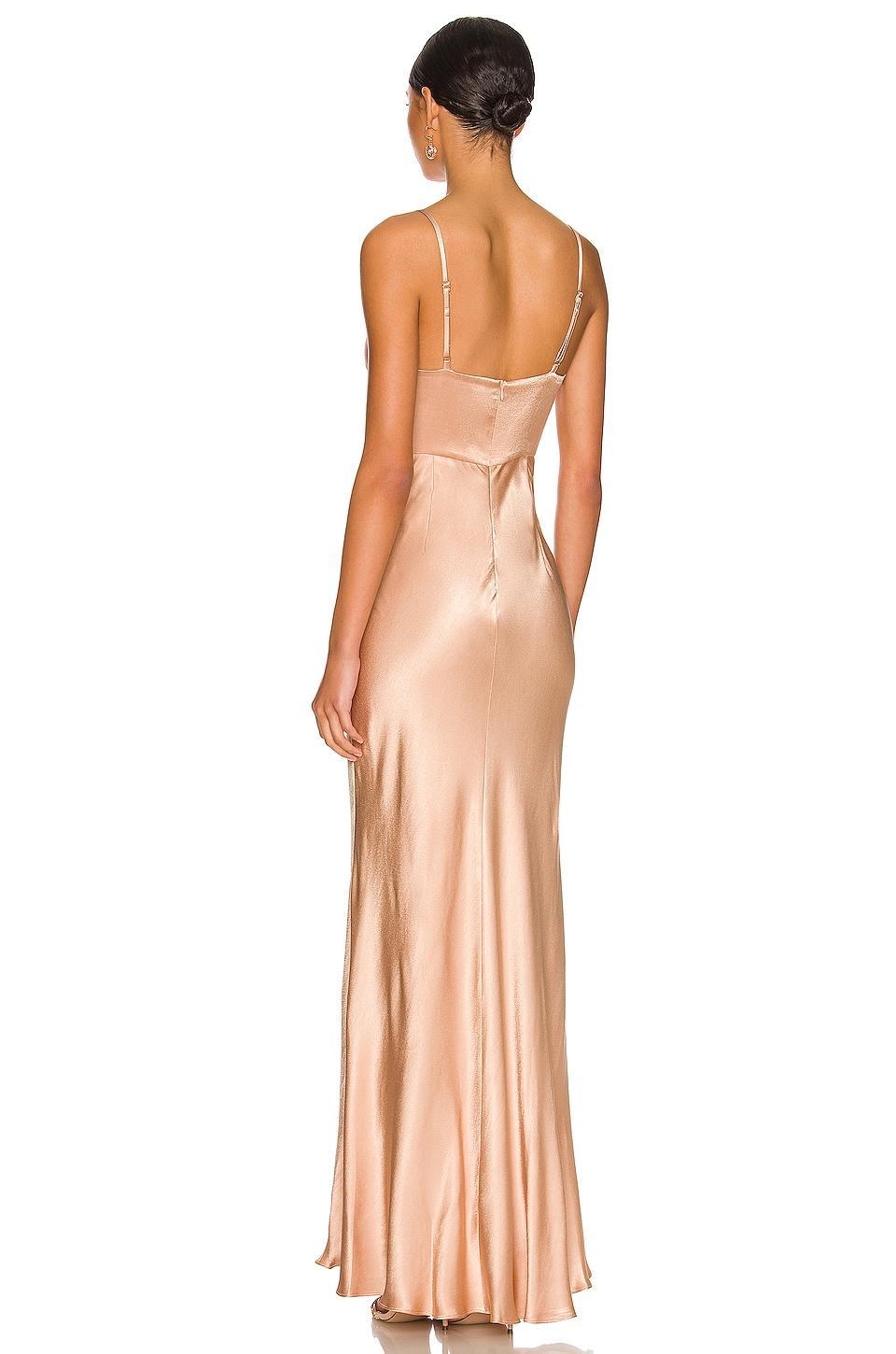 La Lune Cross Draped Maxi Dress Shona Joy Product Image