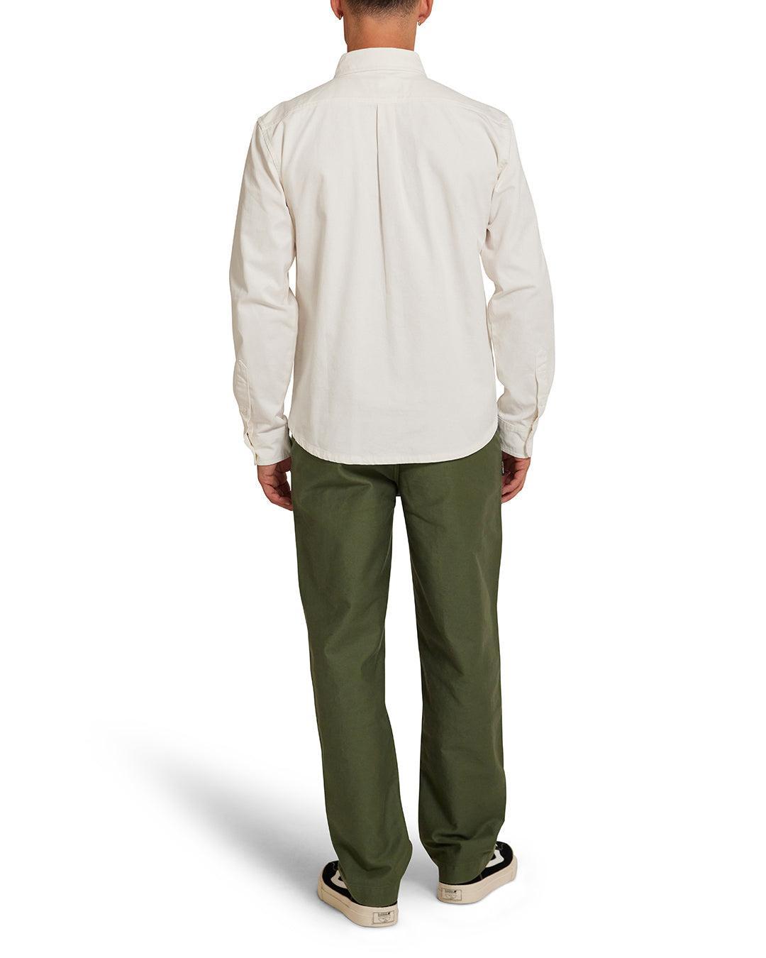 Phoenix Bd Chambray Shirt - Dirty White Product Image
