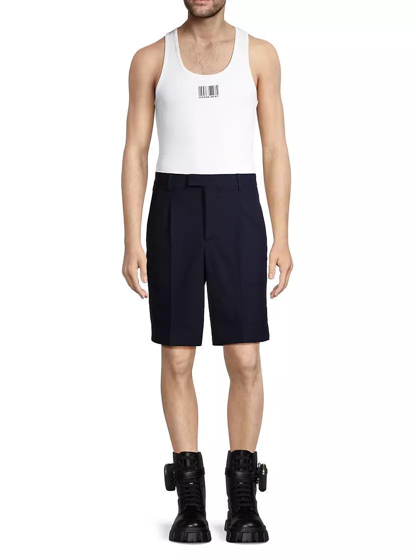 Wool Tailored Shorts Product Image