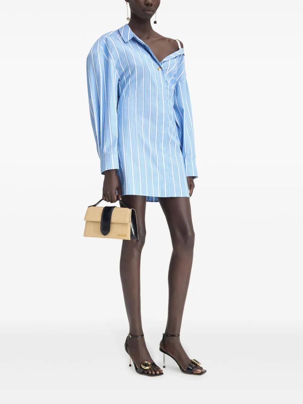 striped cotton dress Product Image