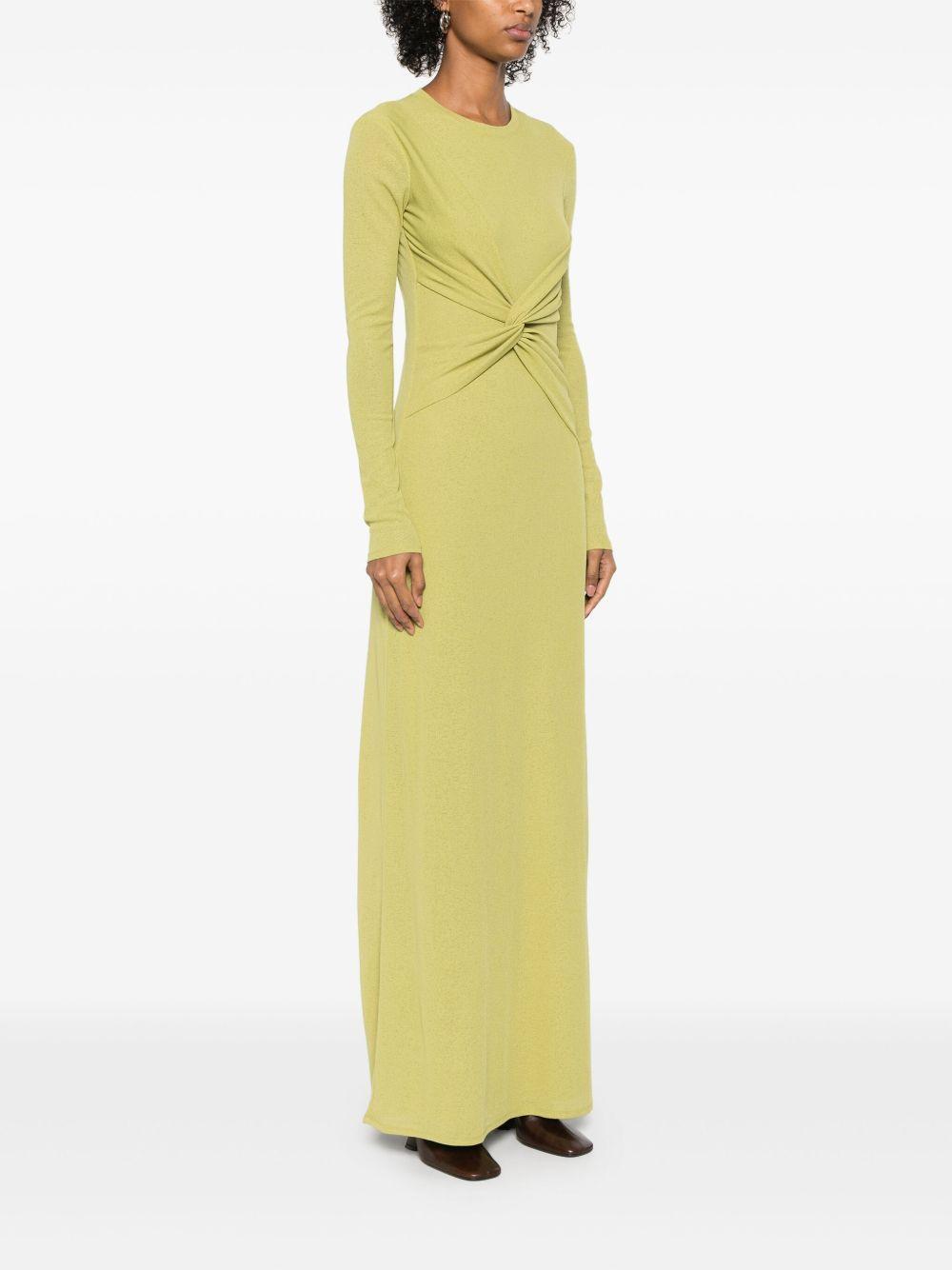 twist-detail maxi dress Product Image