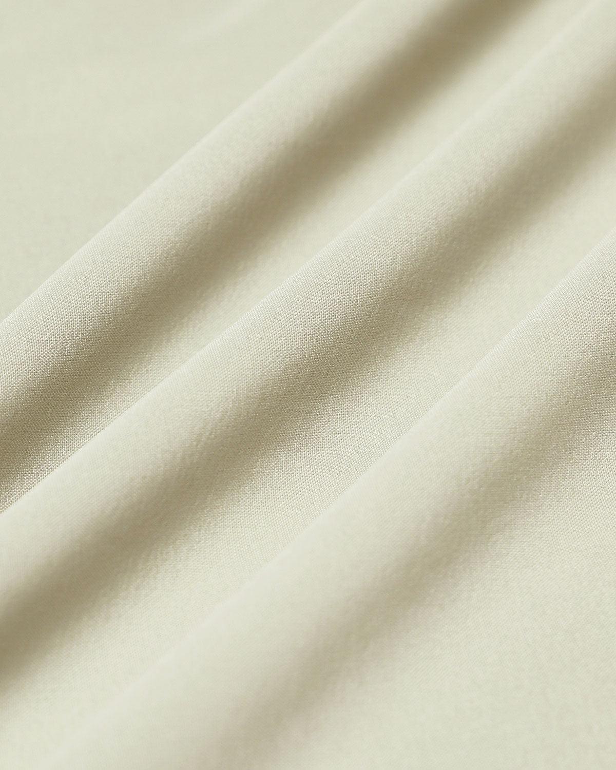 Green Square Neck Pocket Slip Midi Dress Product Image