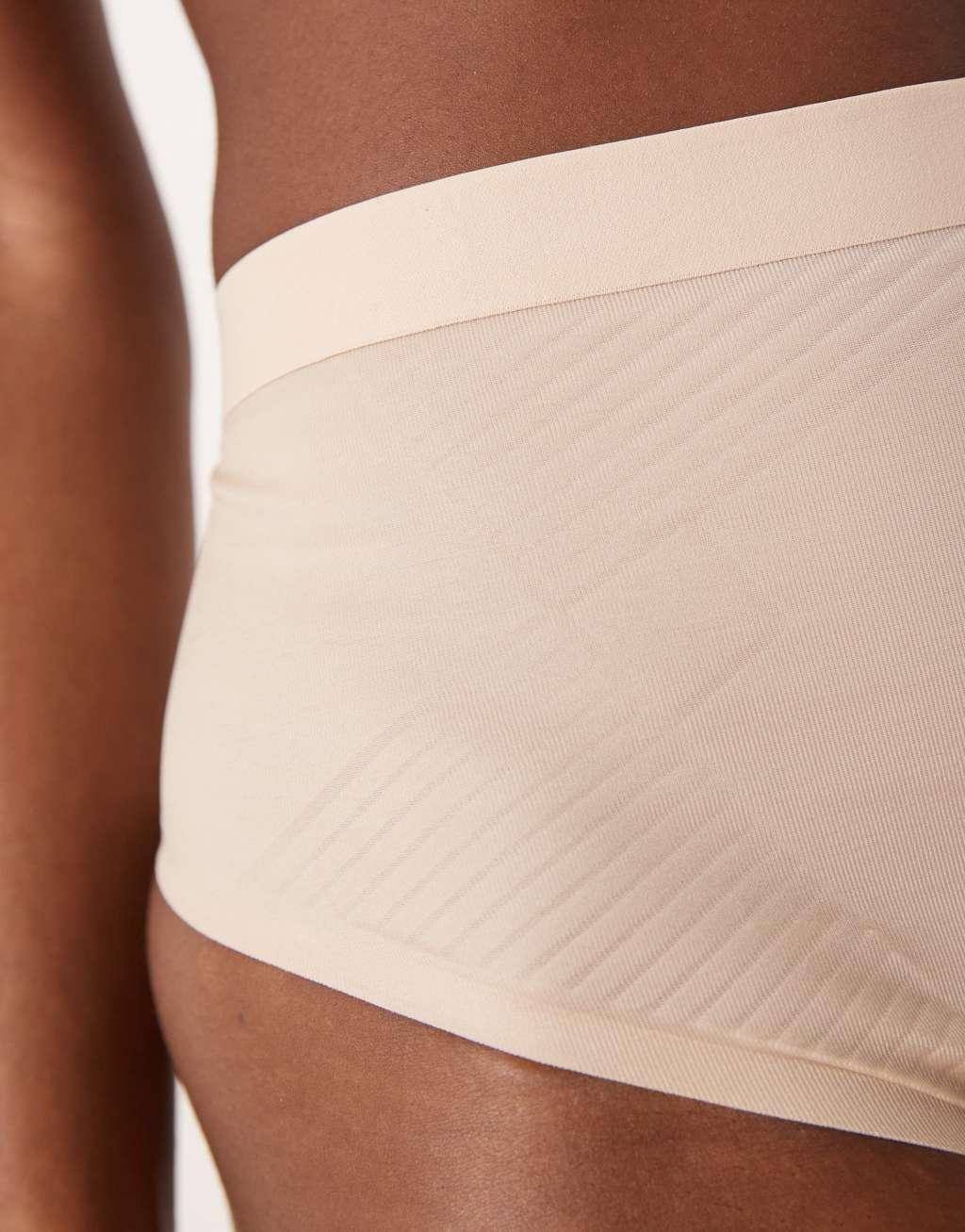 Spanx Thinstincts 2.0 thong in champagne beige Product Image