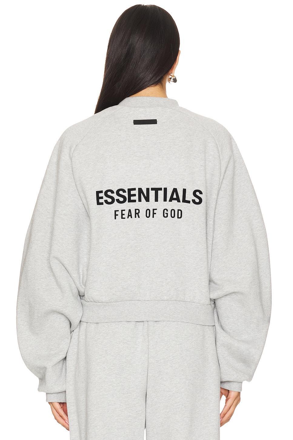 Cropped Crewneck Sweatshirt Fear of God ESSENTIALS Product Image