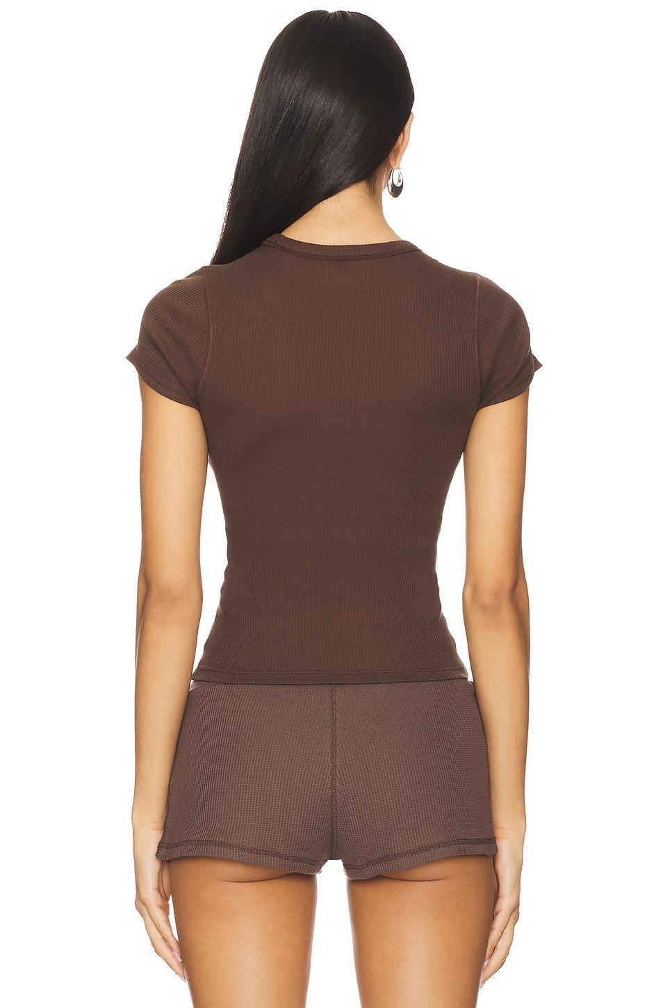 Short Sleeve Crewneck Tee Alexander Wang Product Image