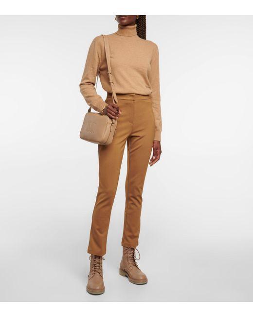MAX MARA Ariano Straight Leg Knit Trousers Product Image