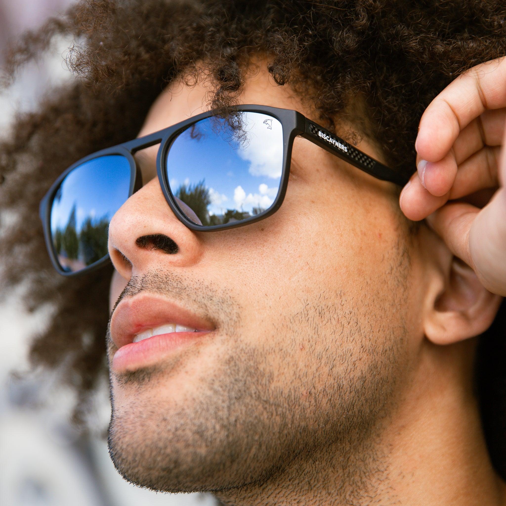 Biscayners Mariner Black Men's Sunglasses Product Image