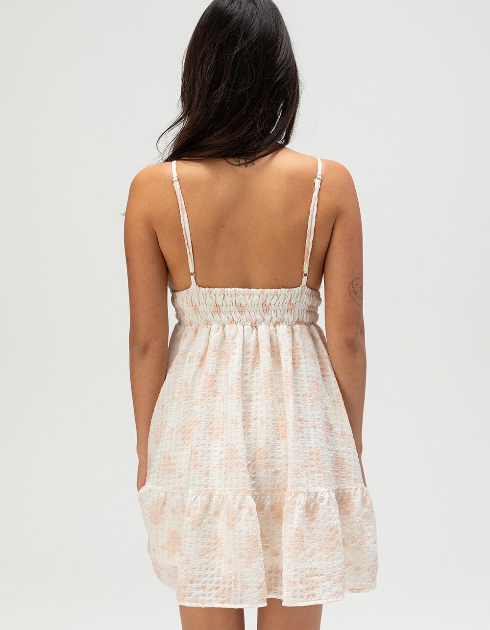 FULL TILT Textured Womens Babydoll Dress Product Image