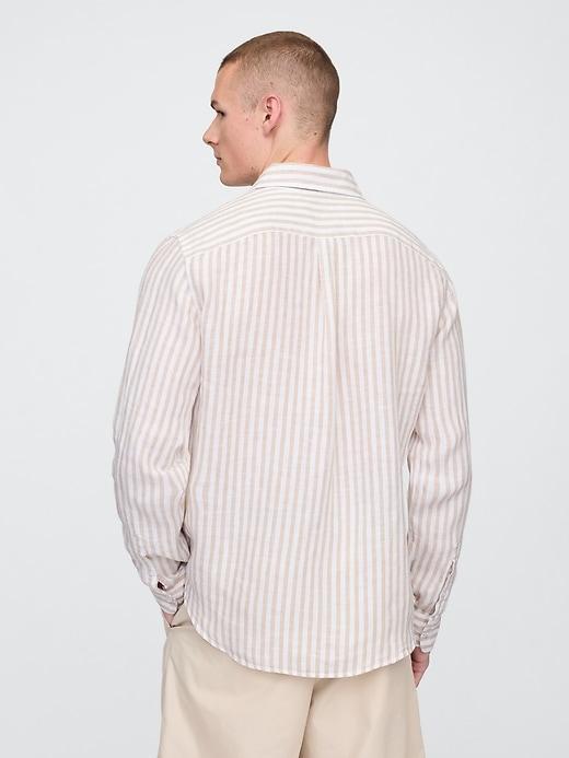 100% Linen Classic Shirt Product Image