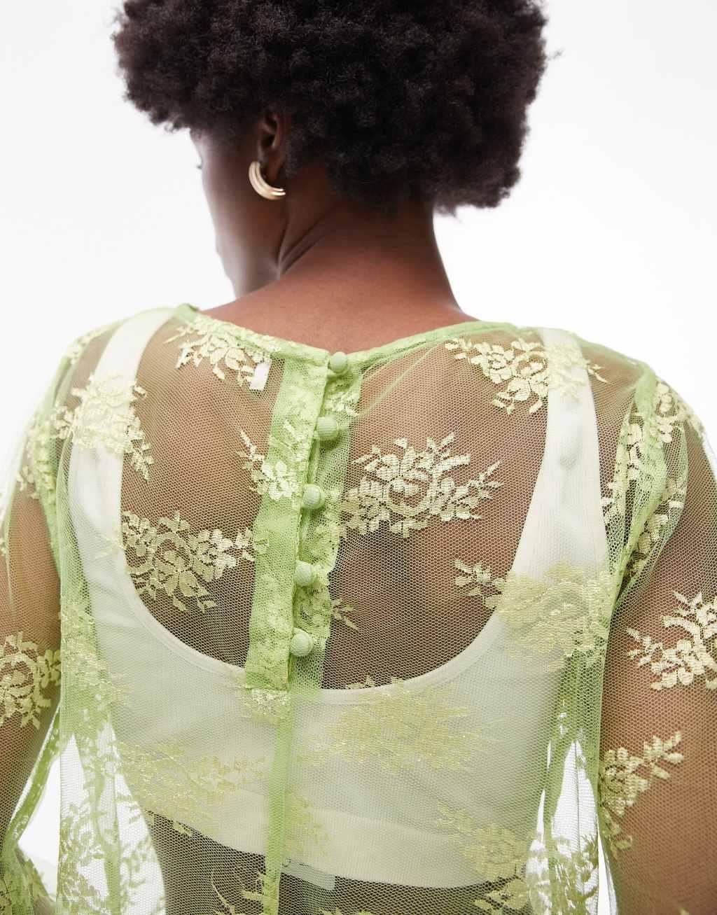 Topshop lace top Product Image