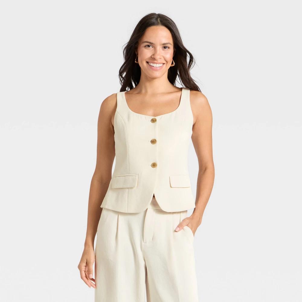 Women's Scoop Vest - A New Day™ Product Image