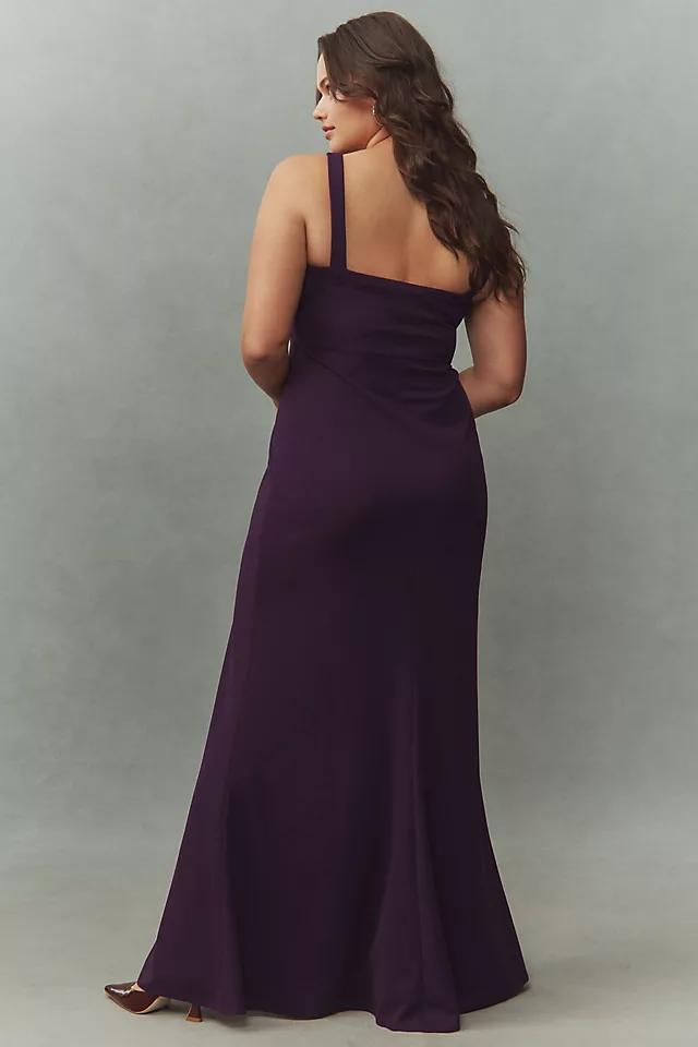 BHLDN Blake Square-Neck Stretch Crepe Maxi Dress Product Image